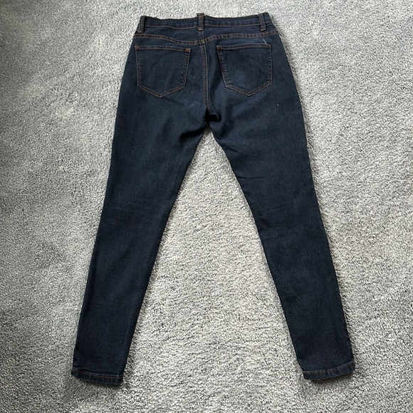 Forever 21 Dark Wash Skinny Jeans - Picture 4 of 4